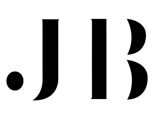 Jada Baron logo with initials JB